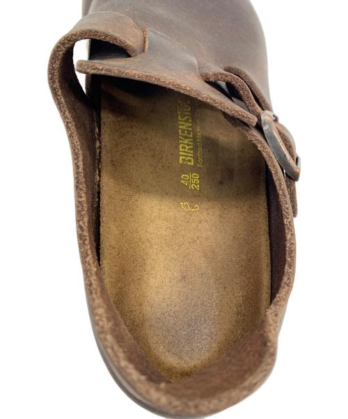 BIRKENSTOCK（ビルケンシュトック）BIRKENSTOCK (ビルケンシュトック) ロンドン ブラウン サイズ:25.0の古着・服飾アイテム