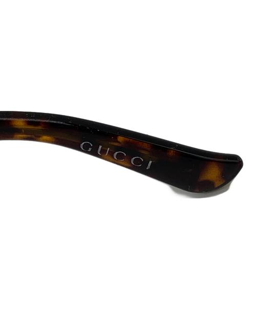 GUCCI（グッチ）GUCCI (グッチ) GG柄 サングラス ブラウン サイズ:66□14の古着・服飾アイテム
