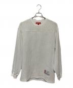SUPREMEシュプリーム）の古着「Polartec Mesh L/S Football Top」｜ホワイト