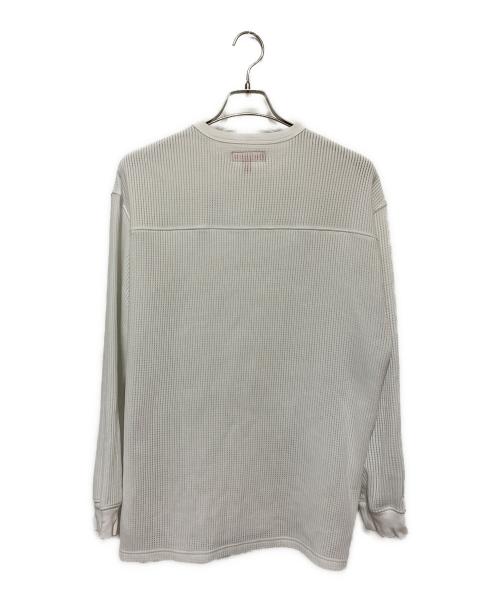 SUPREME（シュプリーム）Supreme (シュプリーム) Polartec Mesh L/S Football Top ホワイト サイズ:Lの古着・服飾アイテム