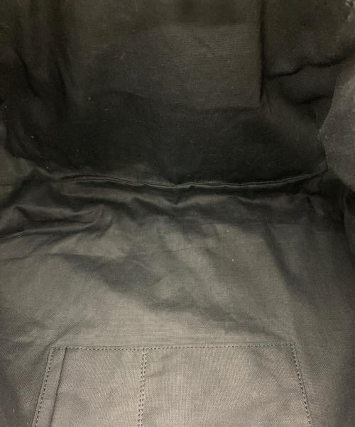 Y's（ワイズ）Y's (ワイズ) レザーショルダーバッグ ブルーの古着・服飾アイテム