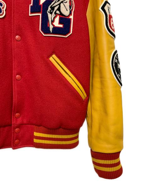 Hysteric Glamour（ヒステリックグラマー）Hysteric Glamour (ヒステリックグラマー) MOTOR CITY FEVER スタジャン レッド サイズ:XLの古着・服飾アイテム