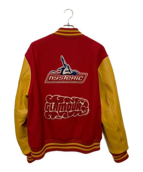 Hysteric Glamour（ヒステリックグラマー）Hysteric Glamour (ヒステリックグラマー) MOTOR CITY FEVER スタジャン レッド サイズ:XLの古着・服飾アイテム