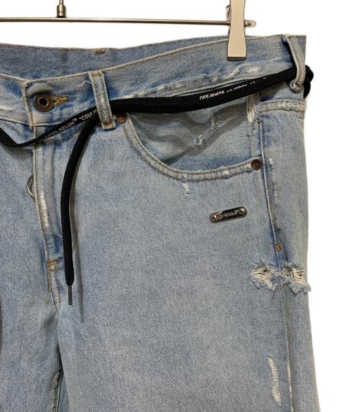 OFFWHITE（オフホワイト）OFFWHITE (オフホワイト) デニムパンツ ブルー サイズ:W32の古着・服飾アイテム