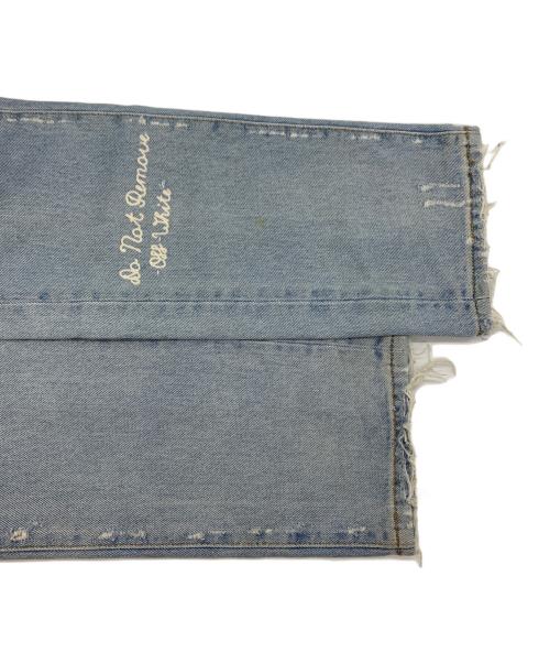 OFFWHITE（オフホワイト）OFFWHITE (オフホワイト) デニムパンツ ブルー サイズ:W32の古着・服飾アイテム