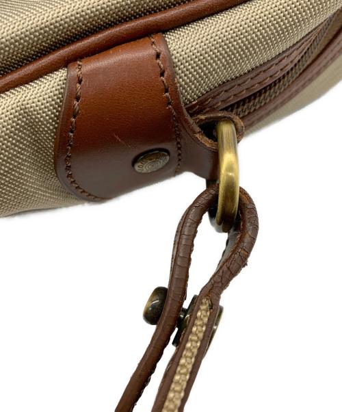 HUNTING WORLD（ハンティングワールド）HUNTING WORLD (ハンティングワールド) 2WAYバッグ ベージュの古着・服飾アイテム