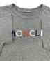 中古・古着 MONCLER (モンクレール) SS TSHIRT グレー サイズ:S：9000円