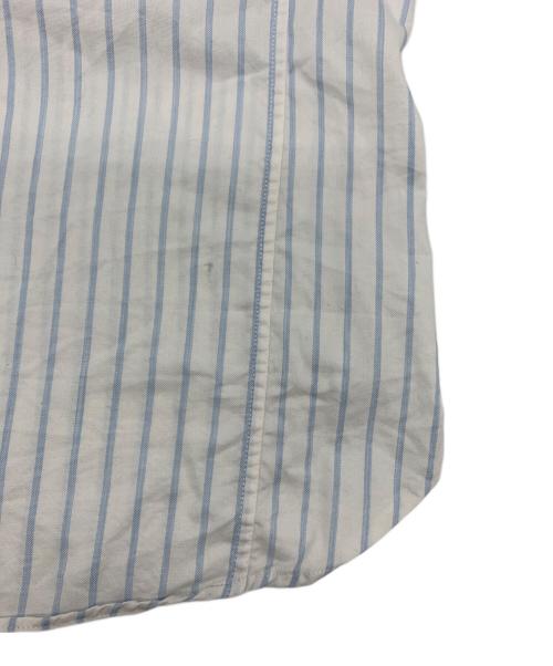 GUCCI（グッチ）GUCCI (グッチ) ストライプシャツ ホワイト×ブルー サイズ:38の古着・服飾アイテム