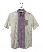 DSQUARED2ディースクエアード）の古着「半袖シャツ」｜ホワイト