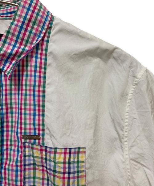 DSQUARED2（ディースクエアード）DSQUARED2 (ディースクエアード) 半袖シャツ ホワイト サイズ:48の古着・服飾アイテム
