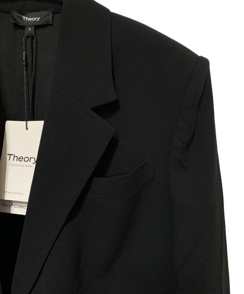 theory（セオリー）theory (セオリー) テーラードジャケット ブラック 未使用品の古着・服飾アイテム