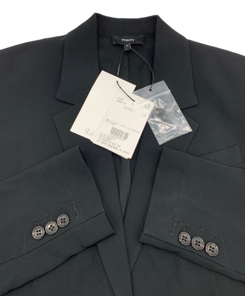 theory（セオリー）theory (セオリー) テーラードジャケット ブラック 未使用品の古着・服飾アイテム