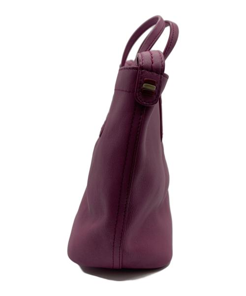 BALLY（バリー）BALLY (バリー) MISSI-XS.N 2WAYバッグ パープルの古着・服飾アイテム