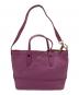 BALLY（バリー）の古着「MISSI-XS.N 2WAYバッグ」｜パープル
