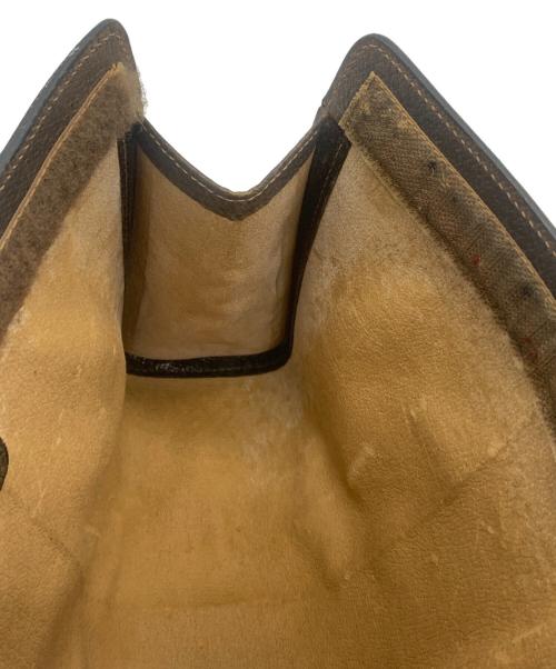 GUCCI（グッチ）GUCCI (グッチ) オールドグッチ シェリーライン クラッチバッグ  ブラウンの古着・服飾アイテム