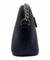 LACOSTE (ラコステ) トラぺゾイドチェーンショルダーバッグ  ブルー：8000円