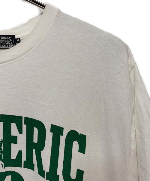 Hysteric Glamour（ヒステリックグラマー）Hysteric Glamour (ヒステリックグラマー) EVIL COLLEGETシャツ ホワイト サイズ:XLの古着・服飾アイテム