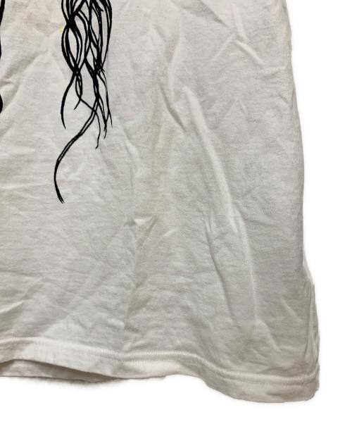 Hysteric Glamour（ヒステリックグラマー）Hysteric Glamour (ヒステリックグラマー) プリントTシャツ ホワイト サイズ:Lの古着・服飾アイテム