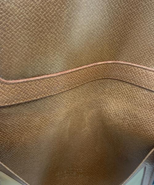 LOUIS VUITTON（ルイ ヴィトン）LOUIS VUITTON (ルイ ヴィトン) ポルト2カルト・ヴェルティカル ブラウンの古着・服飾アイテム
