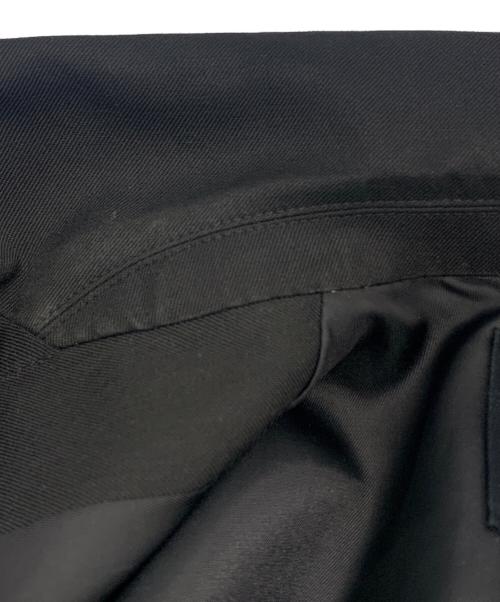 MAISON SPECIAL（メゾンスペシャル）MAISON SPECIAL (メゾンスペシャル) Wool Mix Smooth Prime-Over Peaked Lapel Double Tailored Jacket ブラックの古着・服飾アイテム