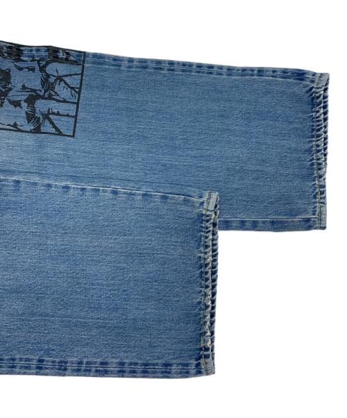 Hysteric Glamour（ヒステリックグラマー）Hysteric Glamour (ヒステリックグラマー) DIARY OF A BAD GIRLリメイク 60’S XXストレートデニムパンツ ブルー サイズ:32inchの古着・服飾アイテム