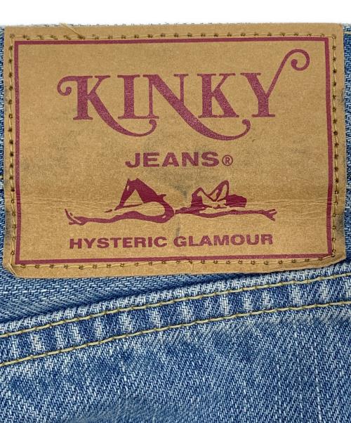 Hysteric Glamour（ヒステリックグラマー）Hysteric Glamour (ヒステリックグラマー) DIARY OF A BAD GIRLリメイク 60’S XXストレートデニムパンツ ブルー サイズ:32inchの古着・服飾アイテム