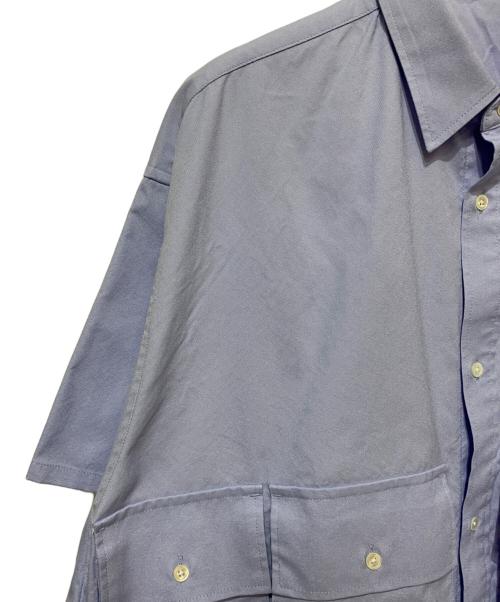 FreshService（フレッシュサービス）FreshService (フレッシュサービス) DRY OXFORD FLAP POCKET SHIRT スカイブルー サイズ:Fの古着・服飾アイテム