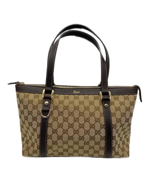 GUCCI（グッチ）GUCCI (グッチ) GG柄ハンドバッグの古着・服飾アイテム