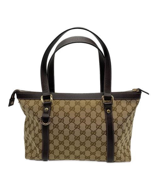 GUCCI（グッチ）GUCCI (グッチ) GG柄ハンドバッグの古着・服飾アイテム