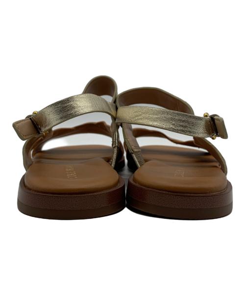 COLE HAAN（コールハーン）COLE HAAN (コールハーン) フォーンサンダル ブラウン サイズ:6B 未使用品の古着・服飾アイテム