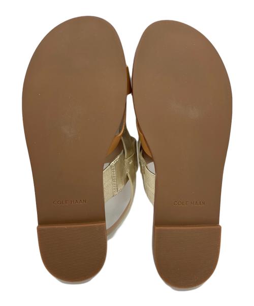 COLE HAAN（コールハーン）COLE HAAN (コールハーン) フォーンサンダル ブラウン サイズ:6B 未使用品の古着・服飾アイテム
