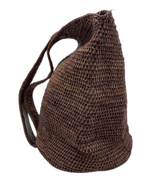 HELEN KAMINSKI（ヘレンカミンスキー）HELEN KAMINSKI (ヘレンカミンスキー) カゴバッグ ブラウンの古着・服飾アイテム