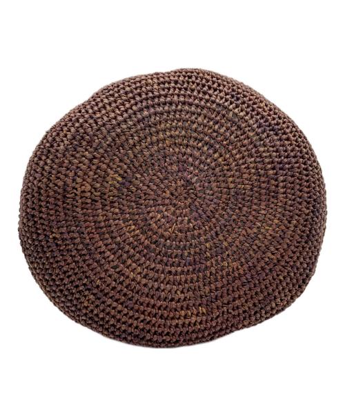 HELEN KAMINSKI（ヘレンカミンスキー）HELEN KAMINSKI (ヘレンカミンスキー) カゴバッグ ブラウンの古着・服飾アイテム