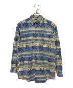 L.L.Beanエルエルビーン）の古着「長袖シャツ」｜ブルー×グリーン