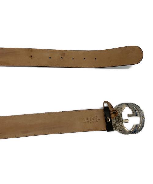 GUCCI（グッチ）GUCCI (グッチ) Gバックルベルト ベージュの古着・服飾アイテム