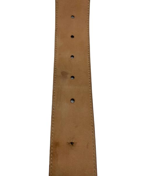 GUCCI（グッチ）GUCCI (グッチ) Gバックルベルト ベージュの古着・服飾アイテム