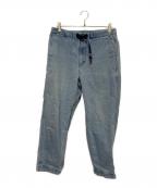 THE NORTHFACE PURPLELABELザ・ノースフェイス パープルレーベル）の古着「ワイドテーパードデニムパンツ」｜スカイブルー