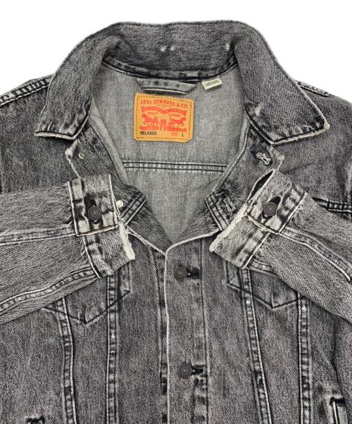 LEVI'S（リーバイス）LEVI'S (リーバイス) デニムジャケット ブラック サイズ:Lの古着・服飾アイテム