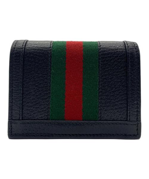 GUCCI（グッチ）GUCCI (グッチ) オフィディア GGマーモント ブラック×レッド×グリーンの古着・服飾アイテム