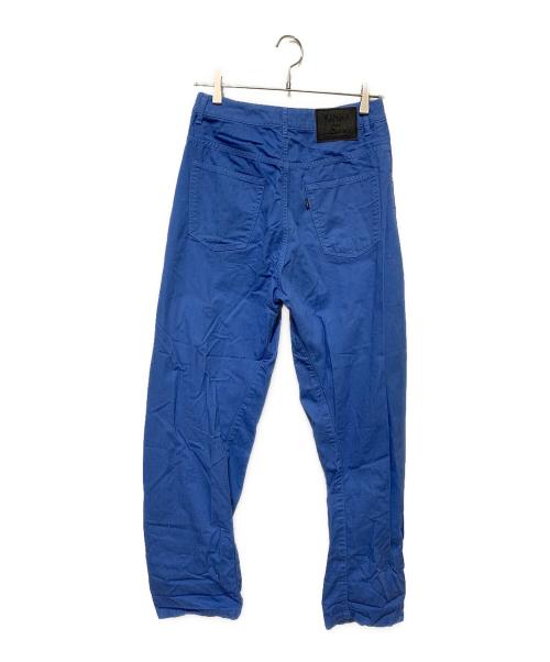 Hysteric Glamour（ヒステリックグラマー）Hysteric Glamour (ヒステリックグラマー) ADIOS BEAR  テーパードパンツ ブルー サイズ:26インチの古着・服飾アイテム