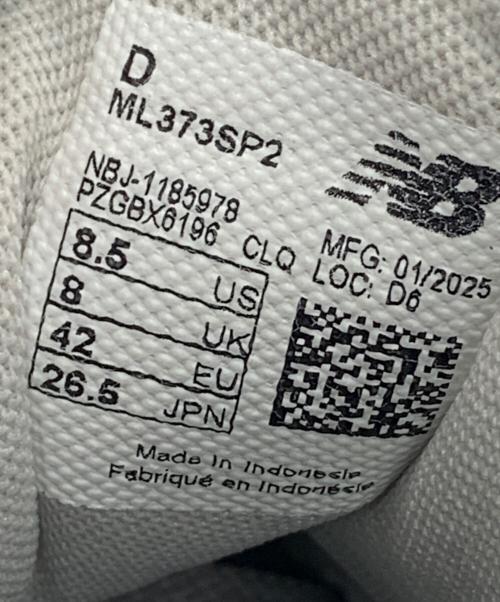 NEW BALANCE（ニューバランス）NEW BALANCE (ニューバランス) ML373SP2 グレー サイズ:26.5 未使用品の古着・服飾アイテム