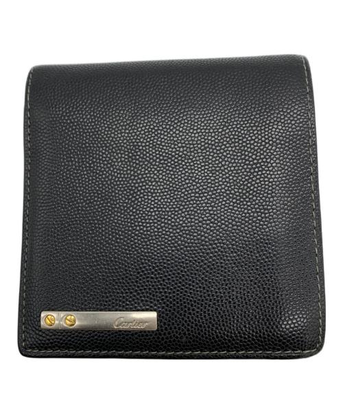 Cartier（カルティエ）Cartier (カルティエ) 2つ折り財布 ブラックの古着・服飾アイテム