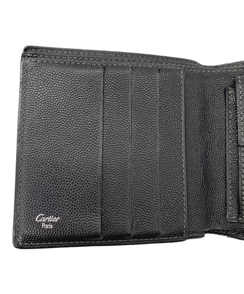 Cartier（カルティエ）Cartier (カルティエ) 2つ折り財布 ブラックの古着・服飾アイテム