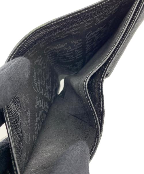 Cartier（カルティエ）Cartier (カルティエ) 2つ折り財布 ブラックの古着・服飾アイテム