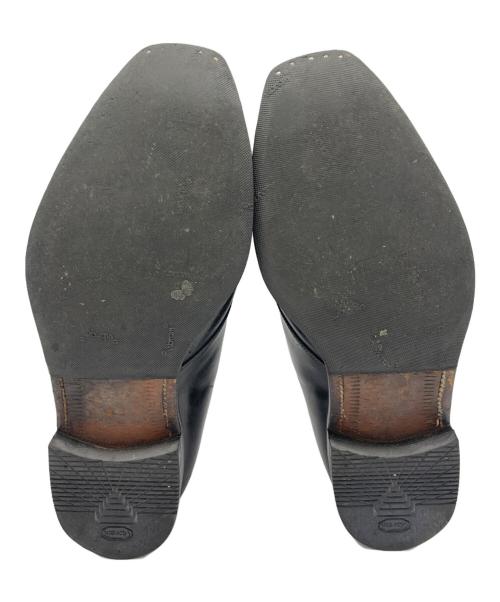 SCOTCH GRAIN（スコッチグレイン）SCOTCH GRAIN (スコッチグレイン) HIROKAWA (ヒロカワ) レザーシューズ ブラック サイズ:26の古着・服飾アイテム