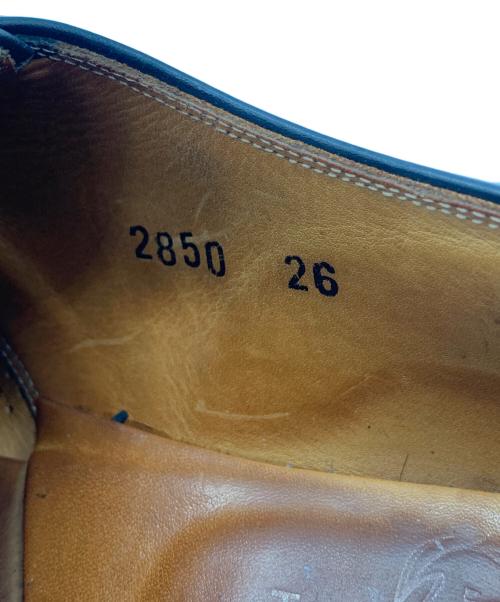 SCOTCH GRAIN（スコッチグレイン）SCOTCH GRAIN (スコッチグレイン) HIROKAWA (ヒロカワ) レザーシューズ ブラック サイズ:26の古着・服飾アイテム