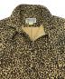 中古・古着 Temptation (テンプテーション) レオパード柄 半袖シャツ ベージュ×ブラウン サイズ:M：5000円