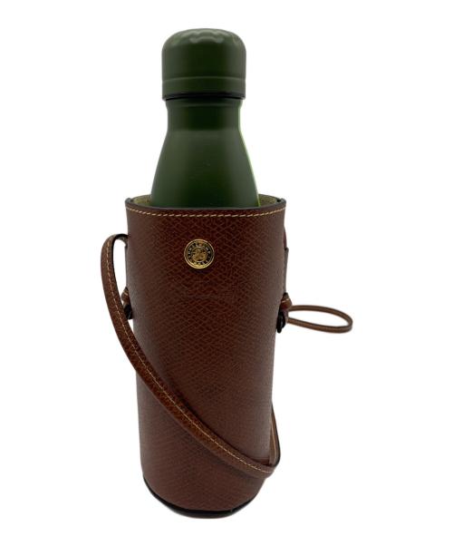 LONGCHAMP（ロンシャン）LONGCHAMP (ロンシャン) エピュレストラップ付き ボトルホルダー ブラウンの古着・服飾アイテム