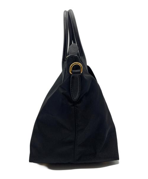 PRADA（プラダ）PRADA (プラダ) 2WAYバッグ サフィアーノ ブラックの古着・服飾アイテム