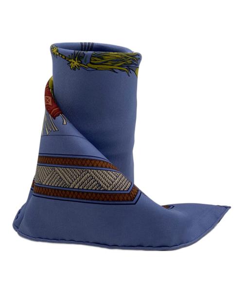 HERMES（エルメス）HERMES (エルメス) カレ90 ブルーの古着・服飾アイテム